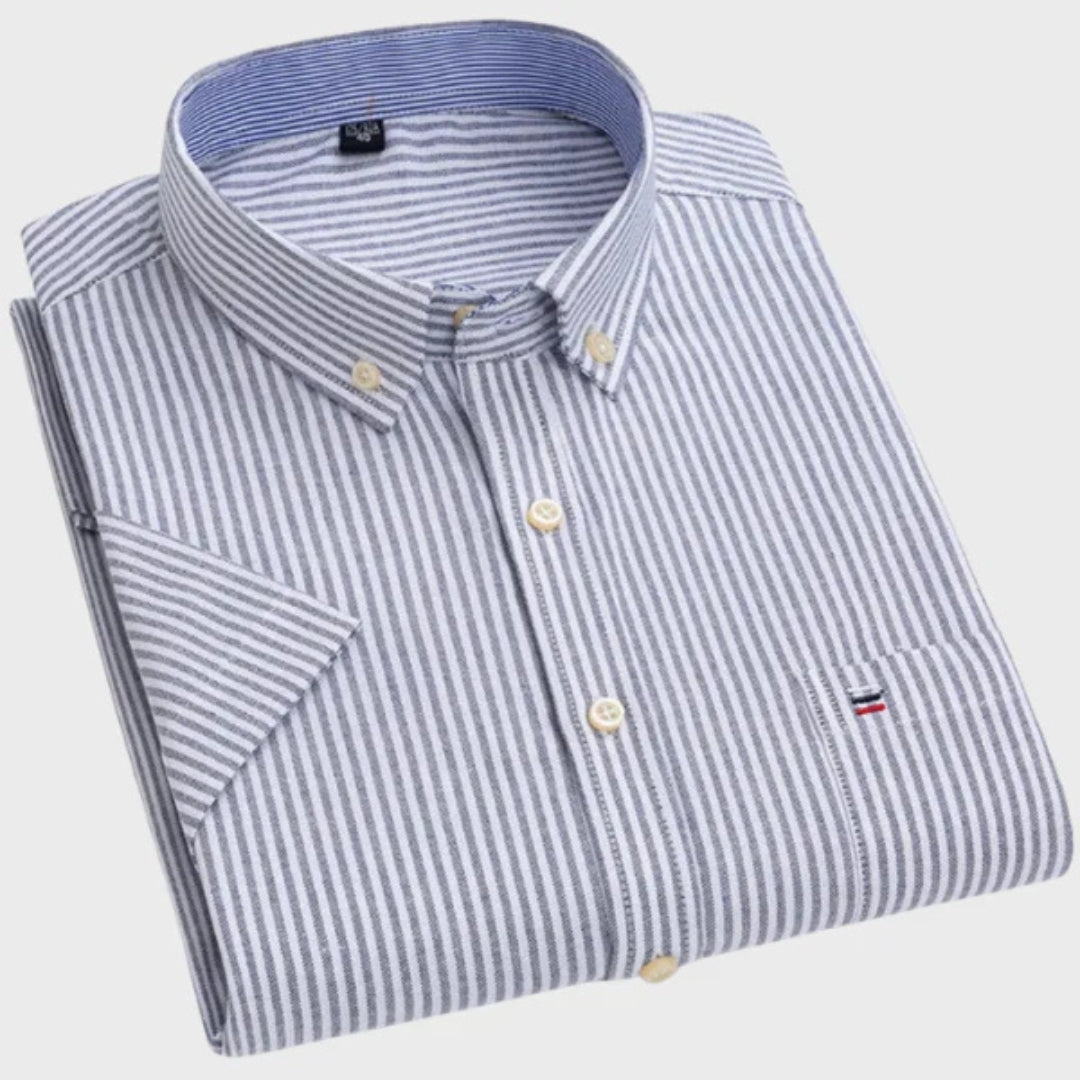 Mateus - Camisa Clássica Algodão Padrão