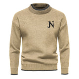 Sweater de Malha - Tecido de Mistura