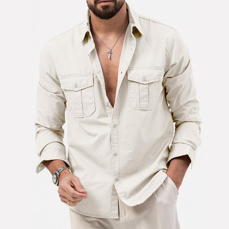 Camisa - Bolsos Cargo Conforto Térmico
