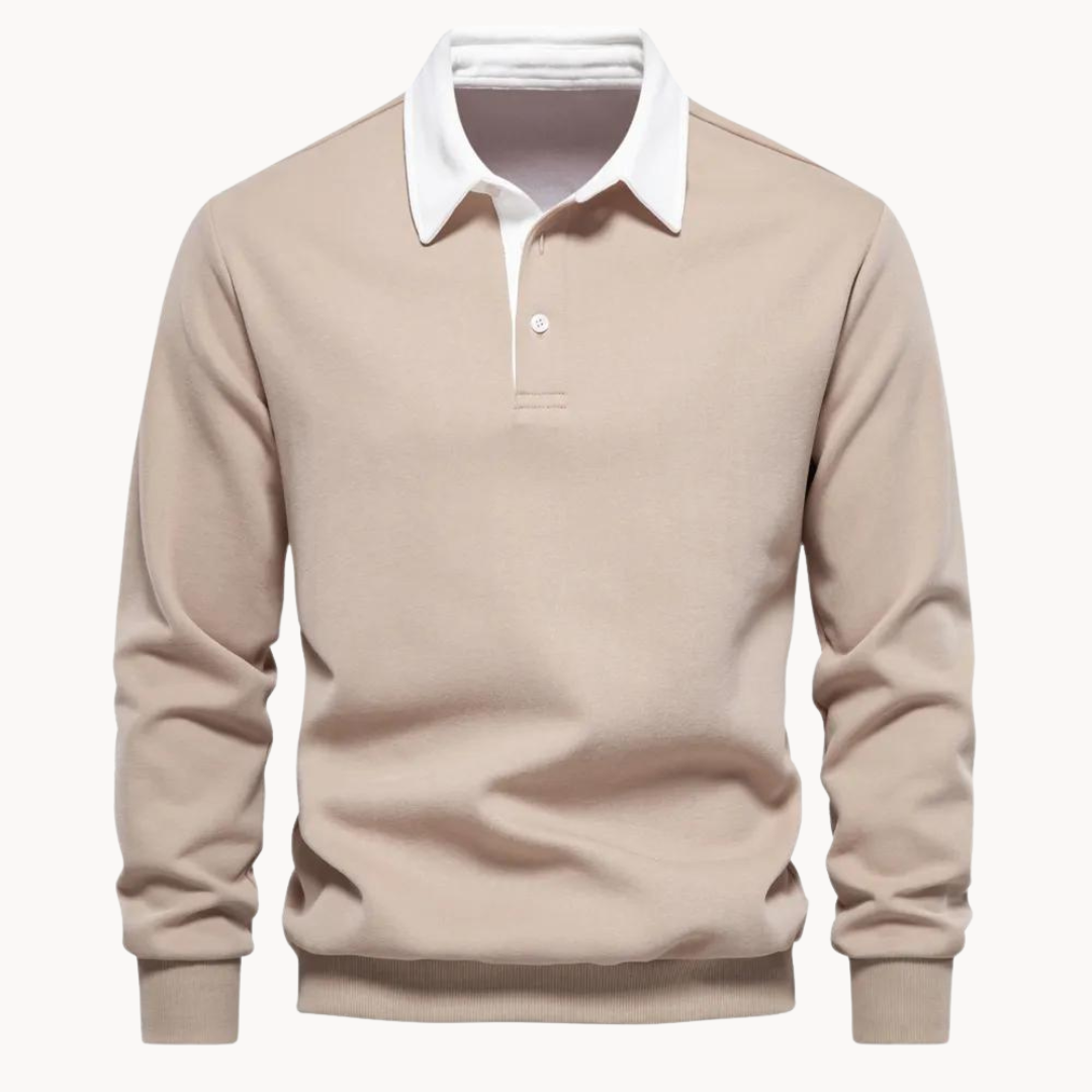 Sweatshirt Polo Soft-Blend - Flexível