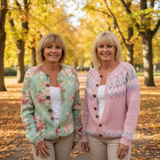 Leonor - Cardigan Floral de Outono
