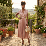 Eduarda - Vestido midi elegante